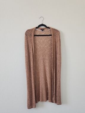Torrid Open Crochet Knit Top